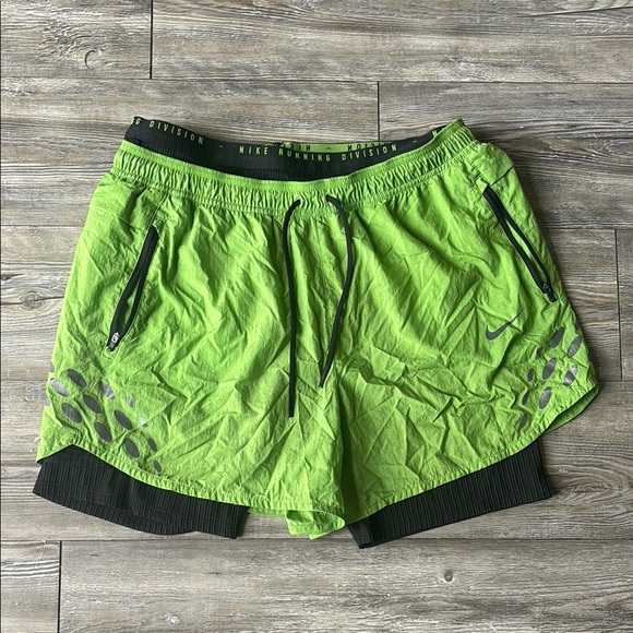 Nike Other - Nike Green and Black Athletic Shorts